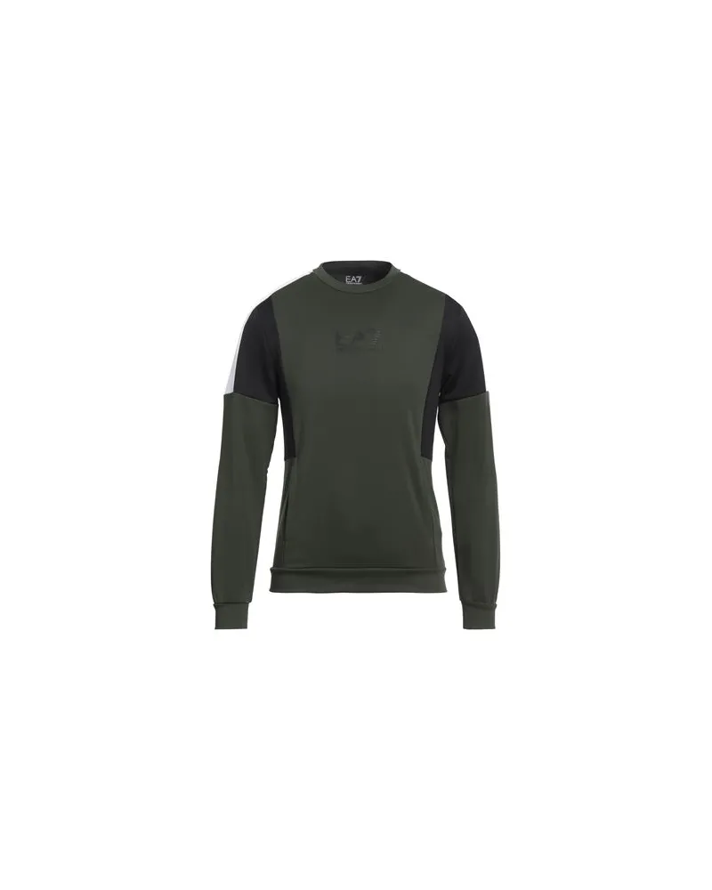 EA7 TOPS - Sweatshirtsauf YOOX.COM Militärgrün