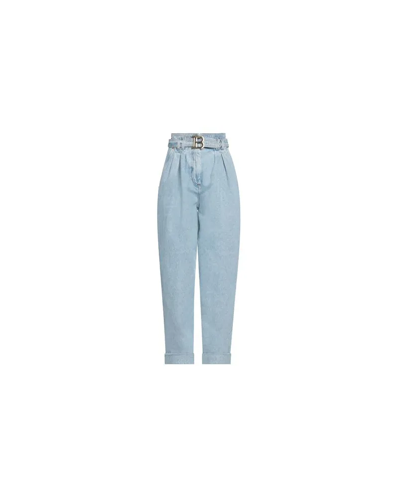 Balmain HOSEN & RÖCKE - Jeanshosenauf YOOX.COM Blau