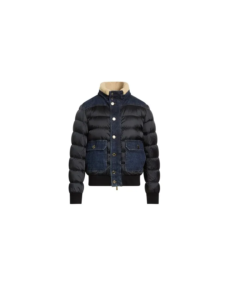 MOORER JACKEN & MÄNTEL - Pufferjacken & Daunenjackenauf YOOX.COM Blau
