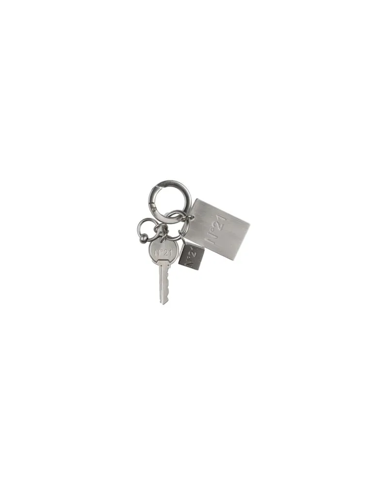 N° 21 Kleinlederwaren - Schlüsselanhängerauf YOOX.COM Silber