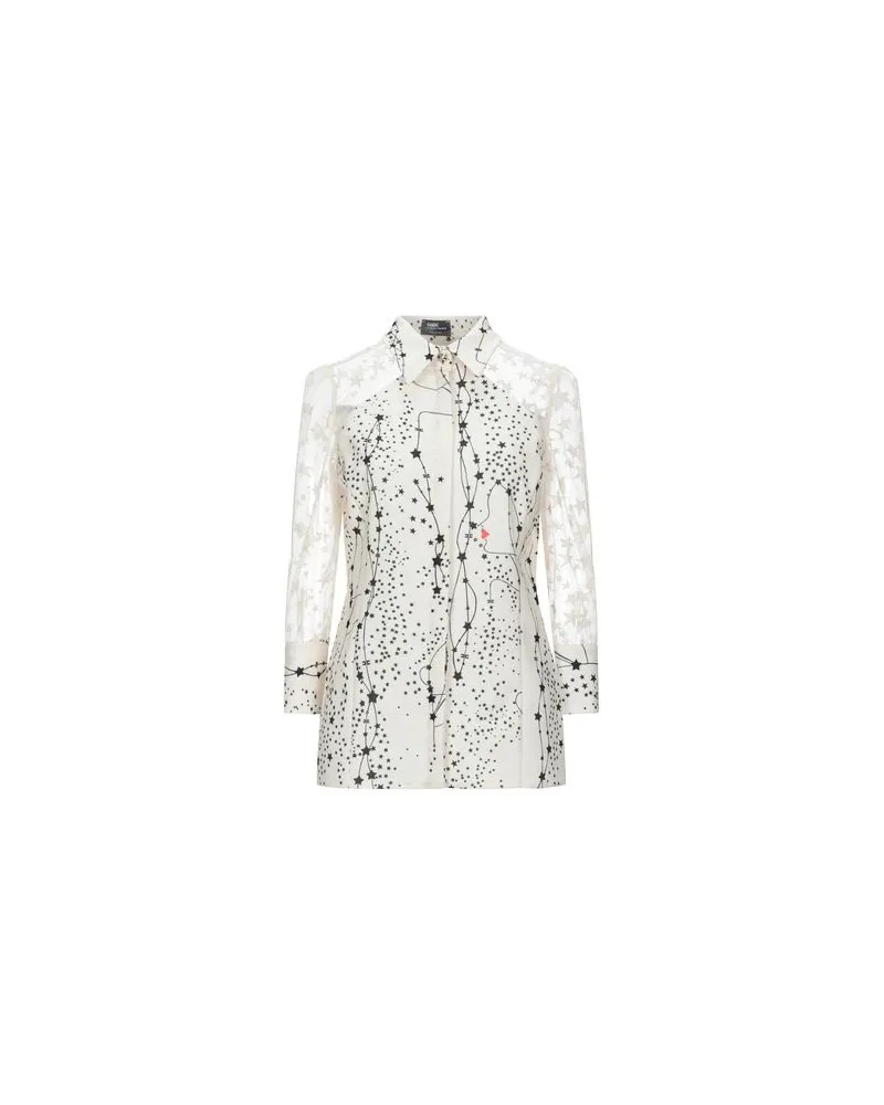 Elisabetta Franchi TOPS - Hemdenauf YOOX.COM Elfenbein