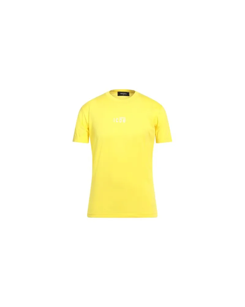 Dsquared2 TOPS - T-shirtsauf YOOX.COM Pastellgelb