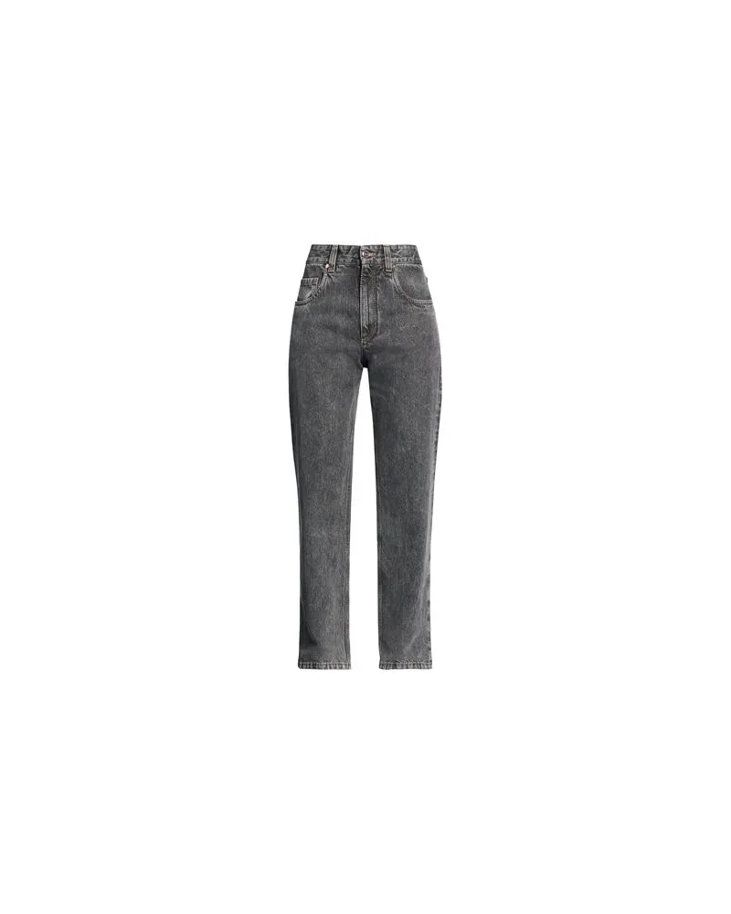 Brunello Cucinelli HOSEN & RÖCKE - Jeanshosenauf YOOX.COM Braungrau