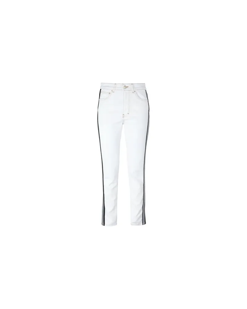 GCDS HOSEN & RÖCKE - Jeanshosenauf YOOX.COM Weiß