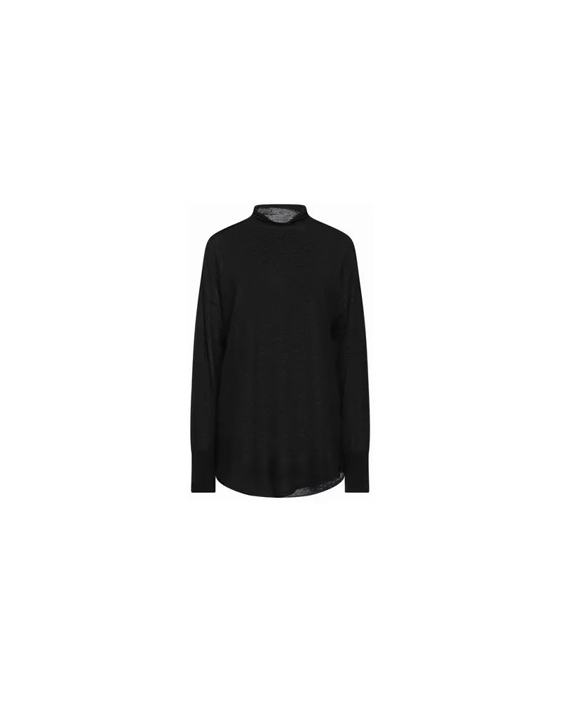 Alpha Studio STRICKWAREN - Rollkragenpulloverauf YOOX.COM Schwarz