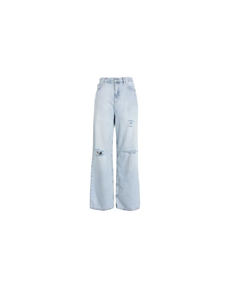 Calvin Klein HOSEN & RÖCKE - Jeanshosenauf YOOX.COM Blau