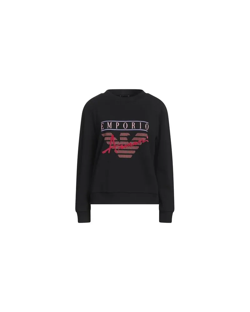 Emporio Armani TOPS - Sweatshirtsauf YOOX.COM Schwarz