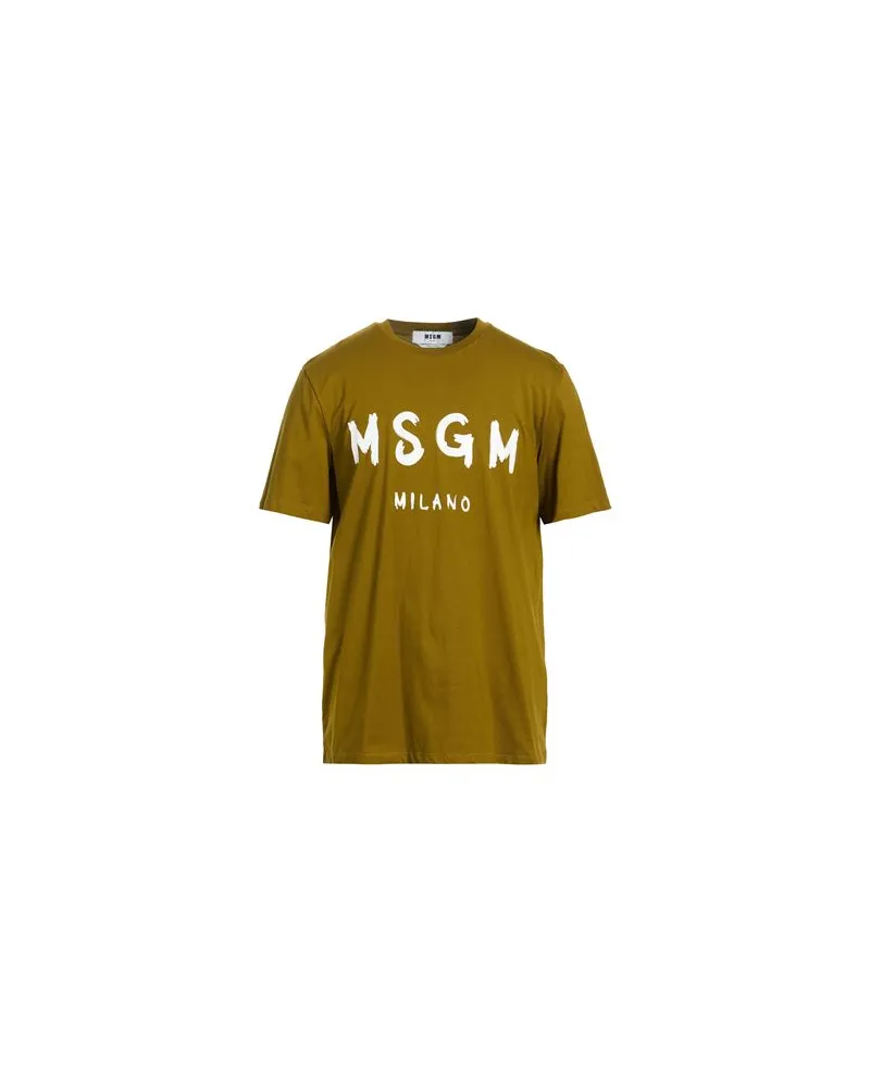 MSGM TOPS - T-shirtsauf YOOX.COM Militärgrün