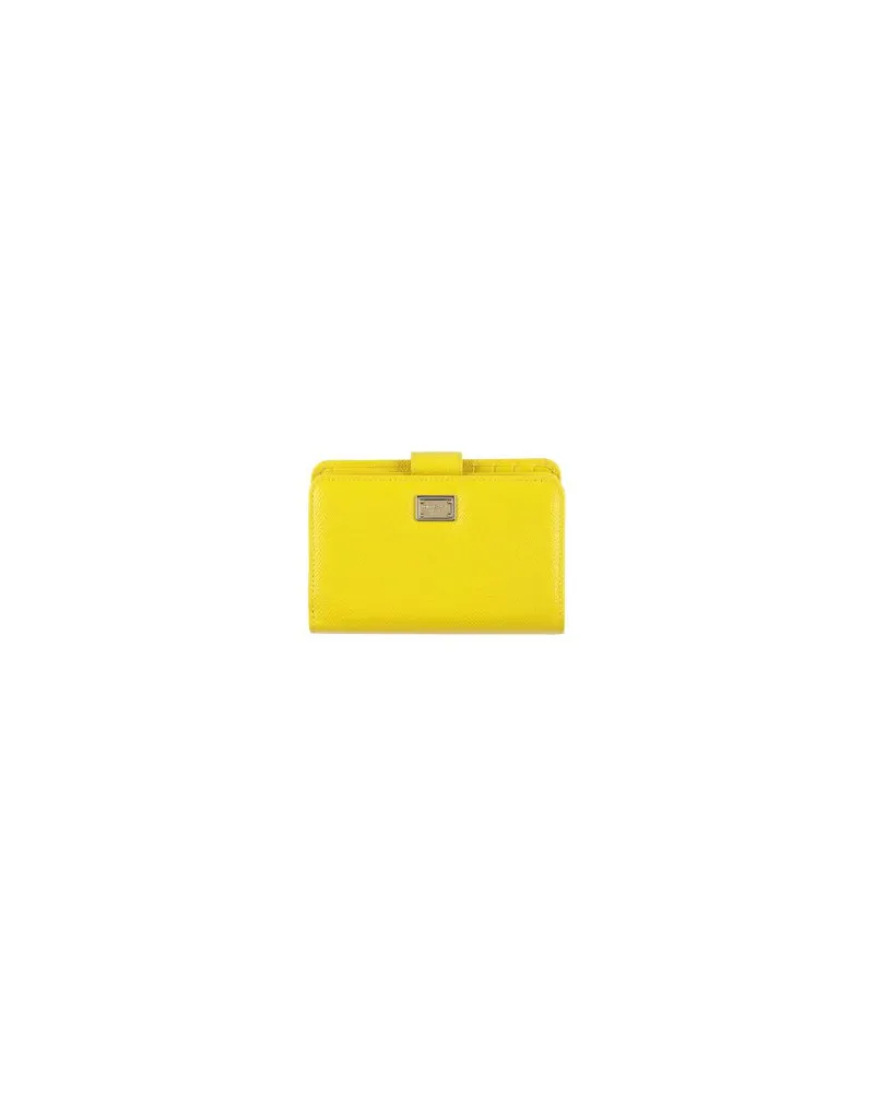 Dolce & Gabbana Kleinlederwaren - Brieftaschenauf YOOX.COM Gelb
