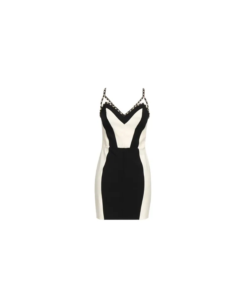Elisabetta Franchi KLEIDER - Mini-Kleiderauf YOOX.COM Schwarz
