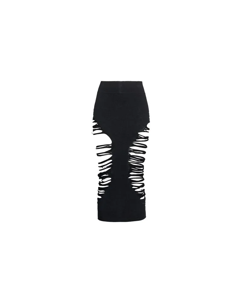 Rick Owens HOSEN & RÖCKE - Midi-Röckeauf YOOX.COM Schwarz