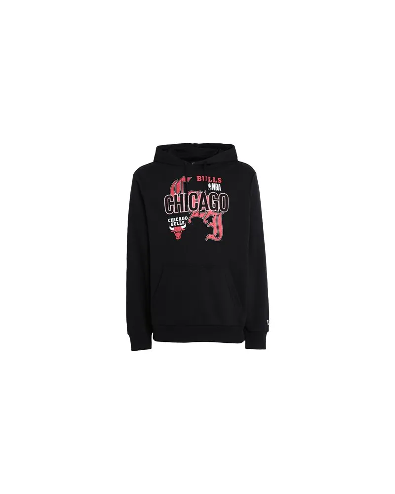 New Era NBA TEAM GRAPHIC HOODY CHIBUL   - NBA TEAM GRAPHIC HOODY CHIBUL - TOPS - Sweatshirtsauf YOOX.COM Schwarz