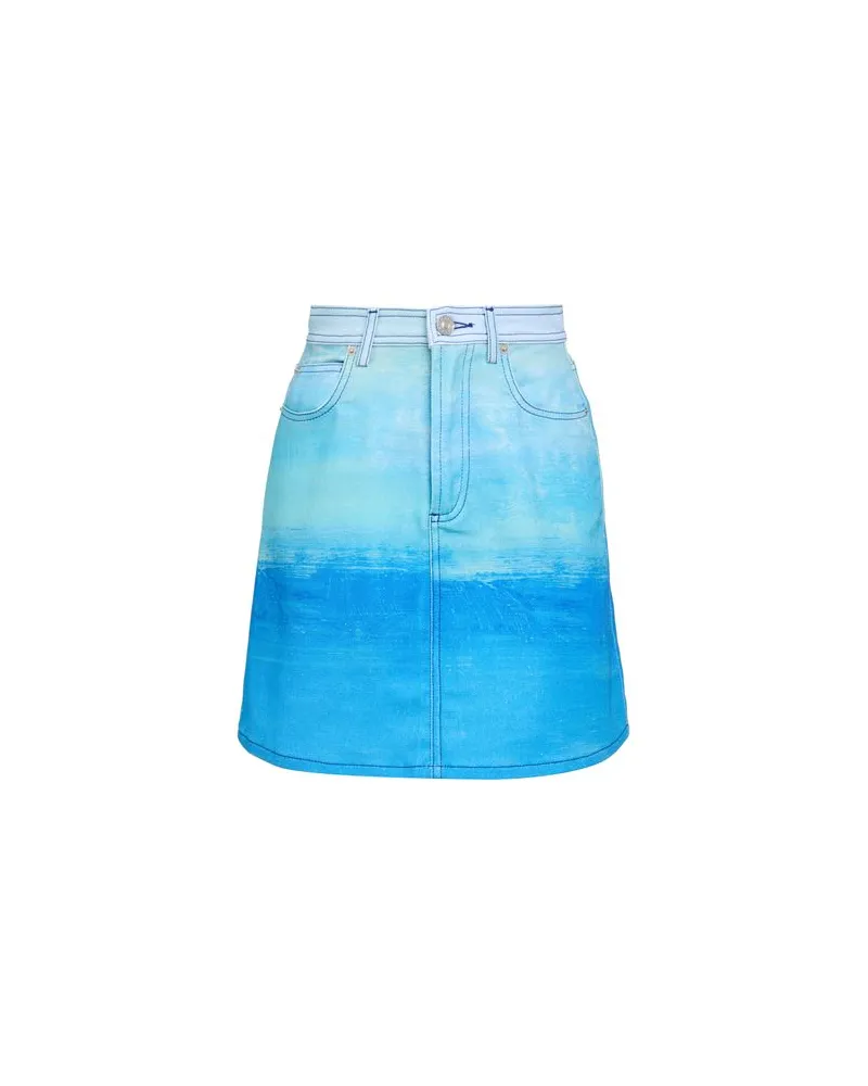 Marni HOSEN & RÖCKE - Jeansröckeauf YOOX.COM Hellblau