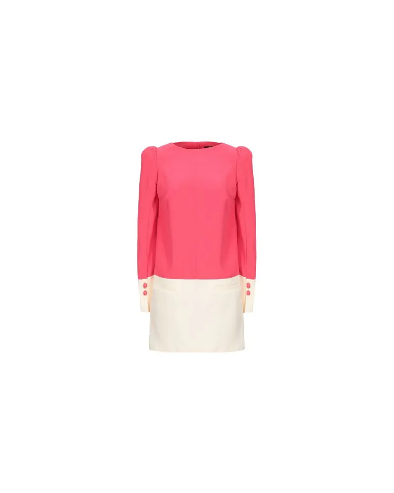 Elisabetta Franchi KLEIDER - Mini-Kleiderauf YOOX.COM Koralle