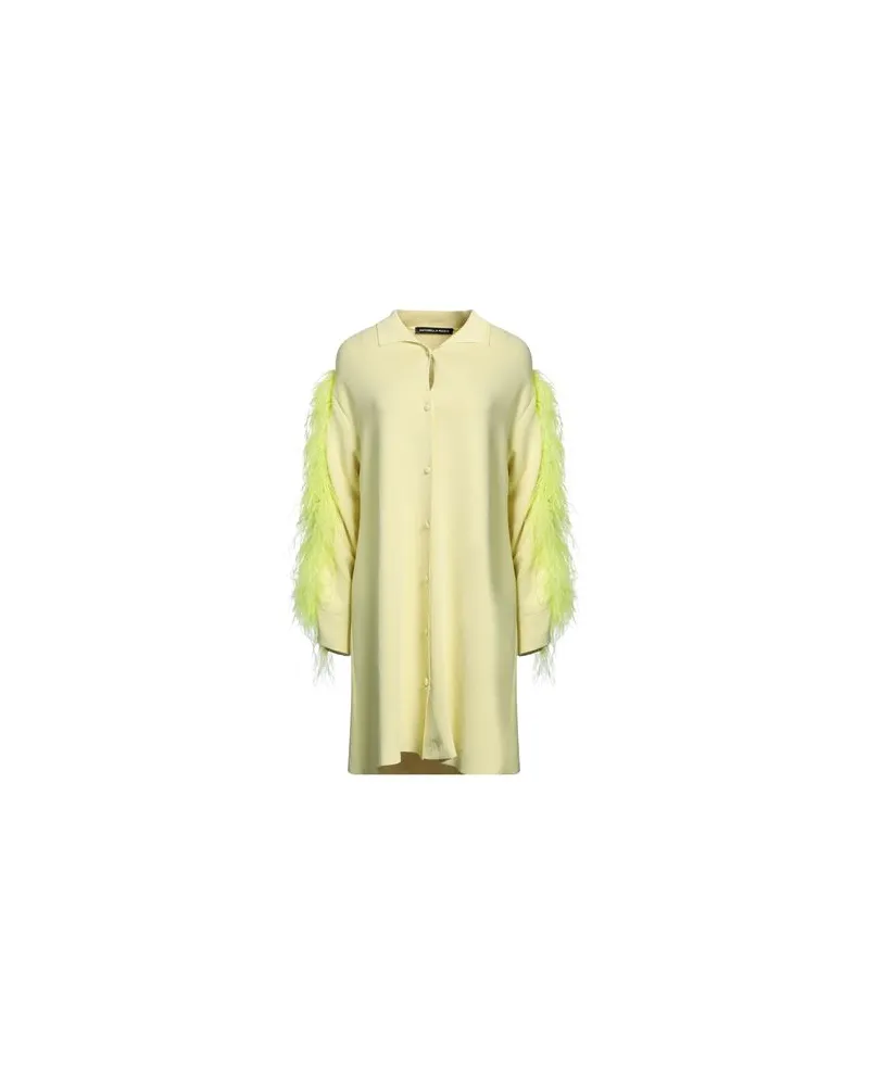 Antonella Rizza KLEIDER - Mini-Kleiderauf YOOX.COM Pastellgelb