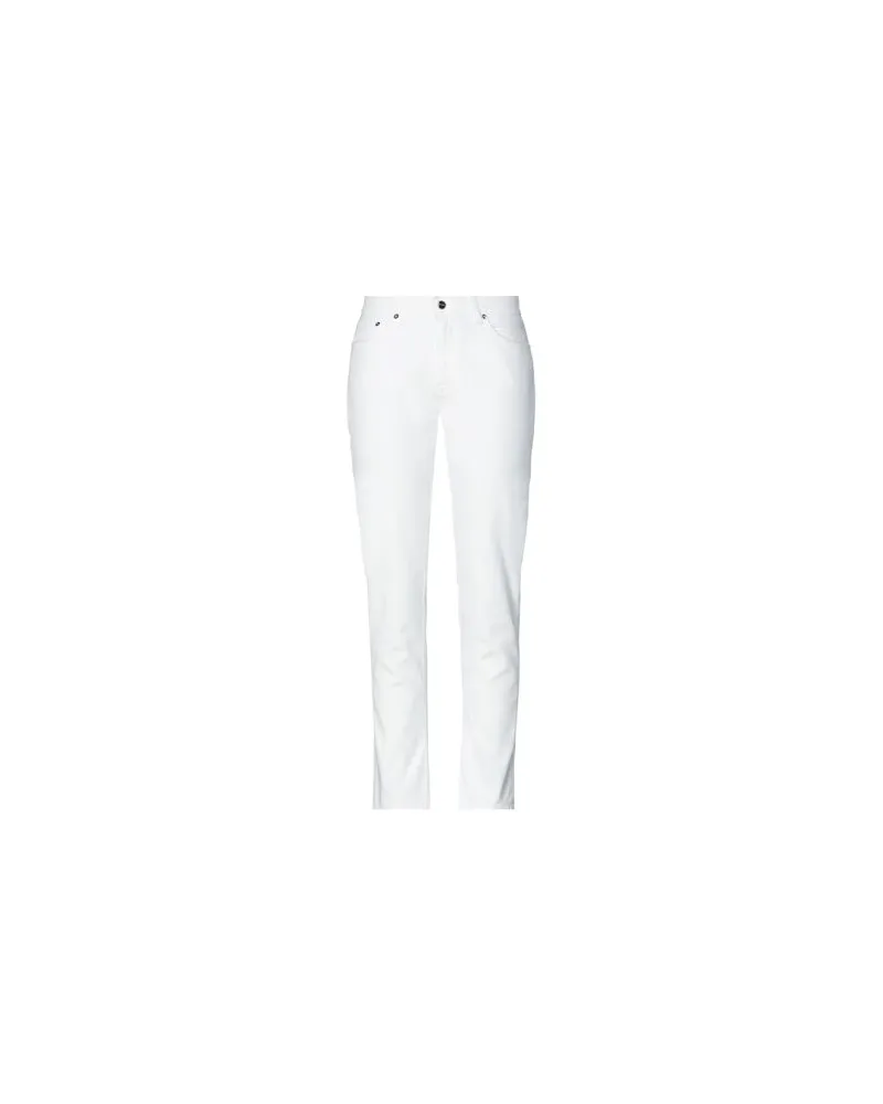 Care Label HOSEN & RÖCKE - Jeanshosenauf YOOX.COM Weiß