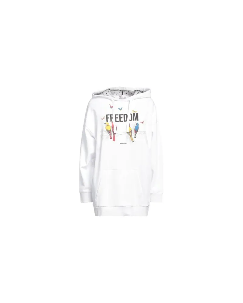 RED Valentino TOPS - Sweatshirtsauf YOOX.COM Weiß