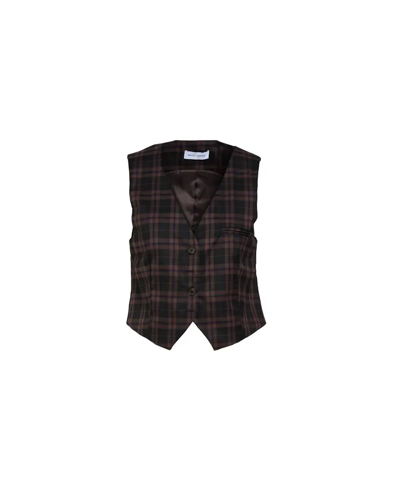 Weili Zheng ANZÜGE und CO-ORDS - Couture-Westenauf YOOX.COM Braun