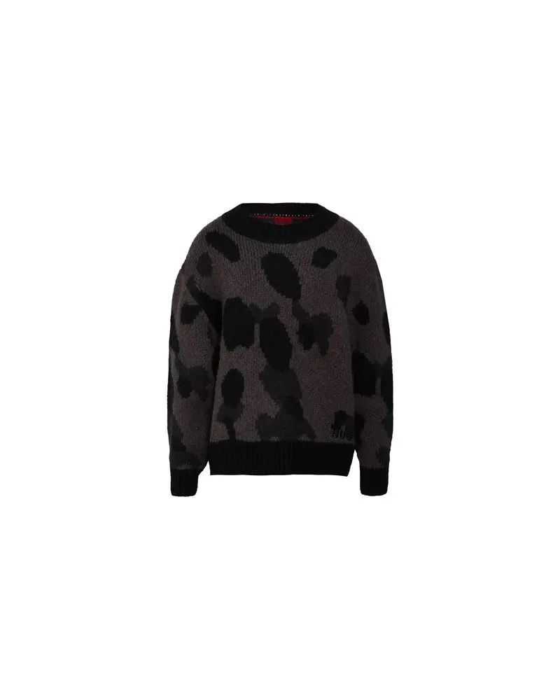 HUGO BOSS STRICKWAREN - Pulloverauf YOOX.COM Braungrau