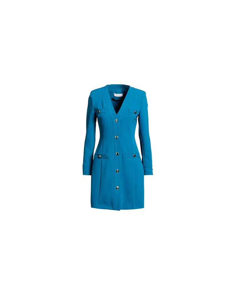 Kaos KLEIDER - Mini-Kleiderauf YOOX.COM Azurblau