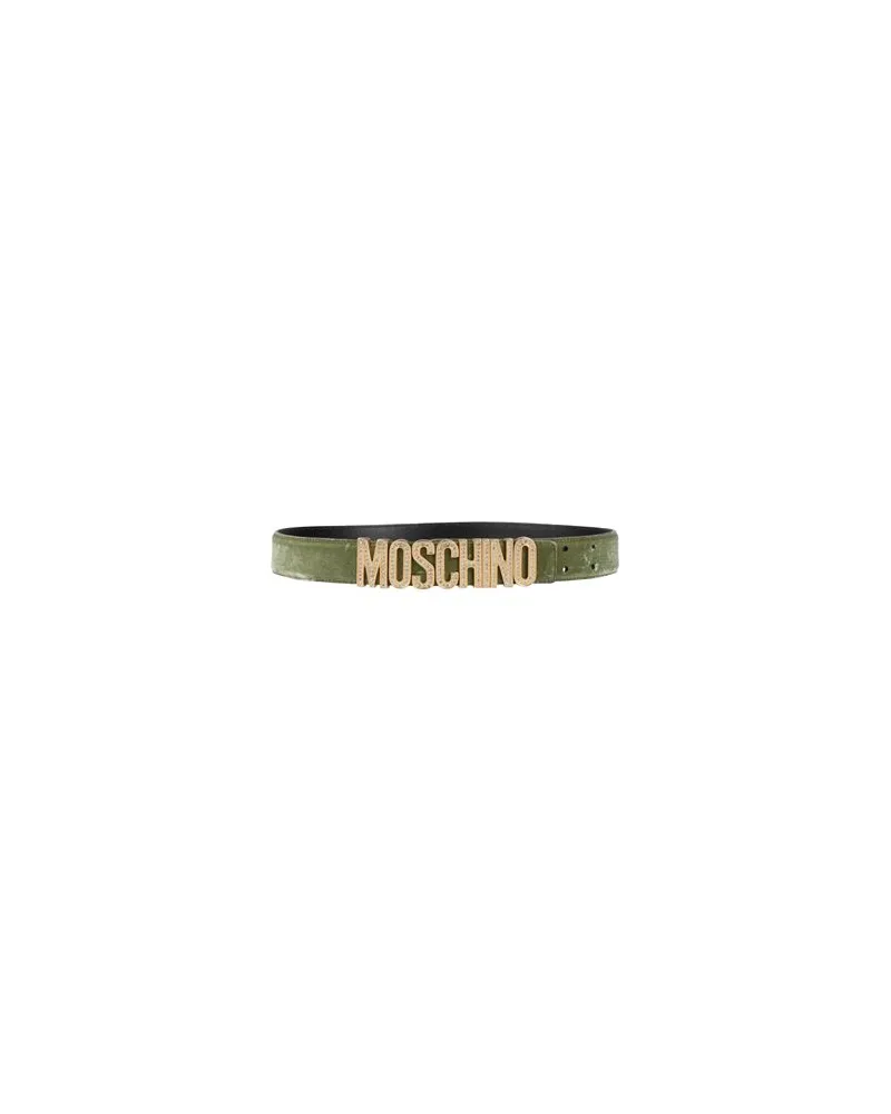 Moschino Kleinlederwaren - Gürtelauf YOOX.COM Militärgrün