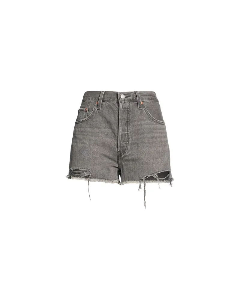 Levi's HOSEN & RÖCKE - Jeansshortsauf YOOX.COM Grau