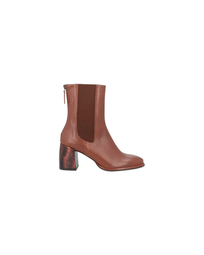 Zinda SCHUHE - Stiefelettenauf YOOX.COM Lederfarben