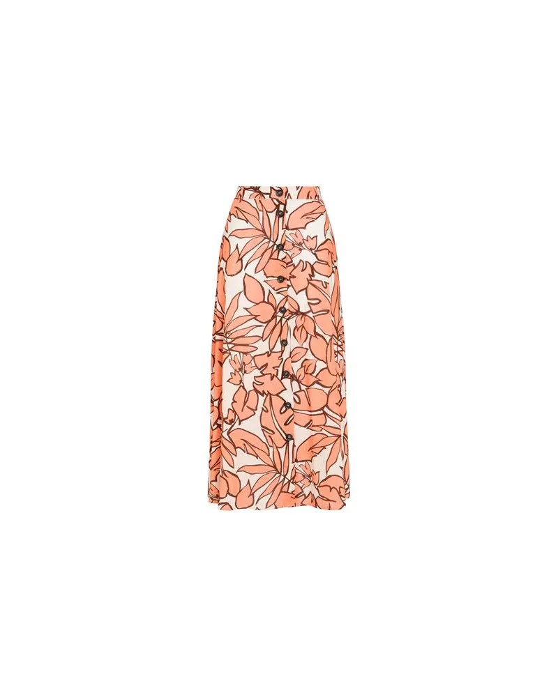 Camicettasnob HOSEN & RÖCKE - Midi-Röckeauf YOOX.COM Orange