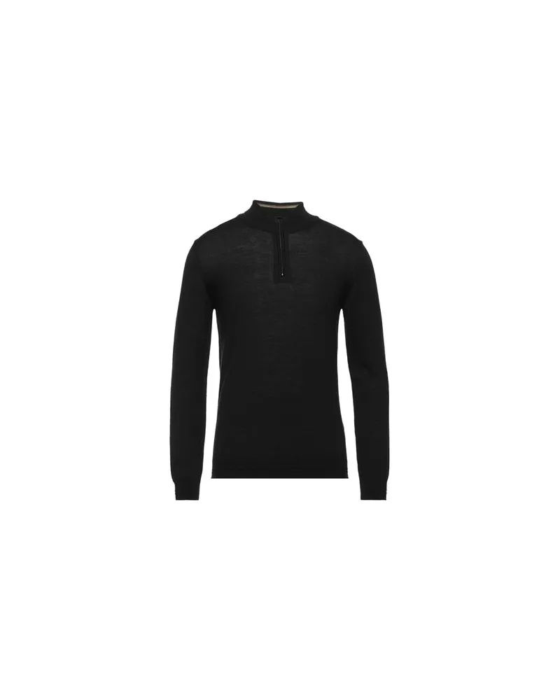 OFFICINA 36 STRICKWAREN - Rollkragenpulloverauf YOOX.COM Schwarz