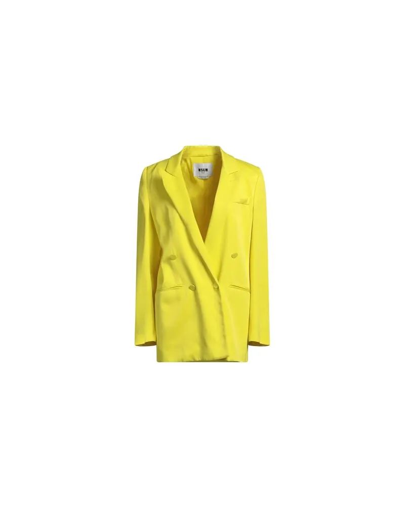 MSGM ANZÜGE und CO-ORDS - Blazersauf YOOX.COM Gelb