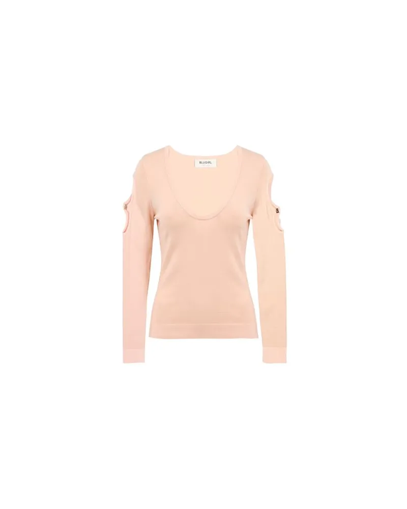 Blumarine STRICKWAREN - Pulloverauf YOOX.COM Pfirsich