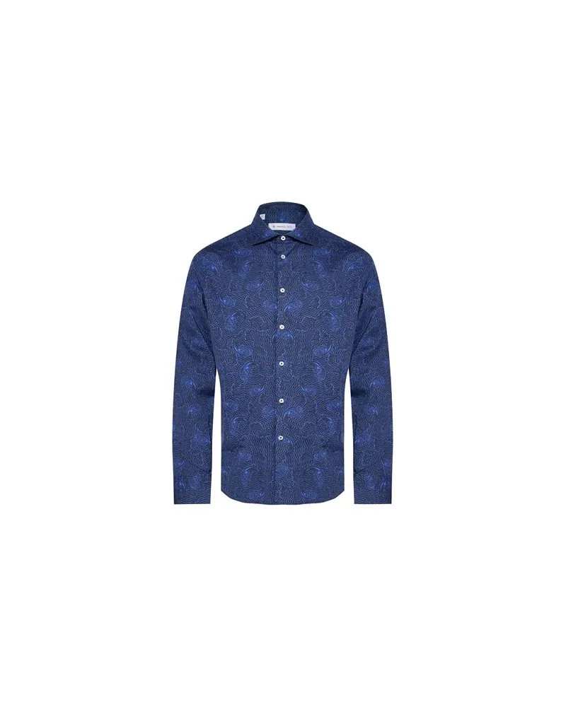 Manuel Ritz TOPS - Hemdenauf YOOX.COM Blau