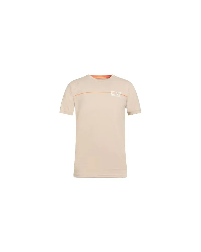 EA7 TOPS - T-shirtsauf YOOX.COM Beige