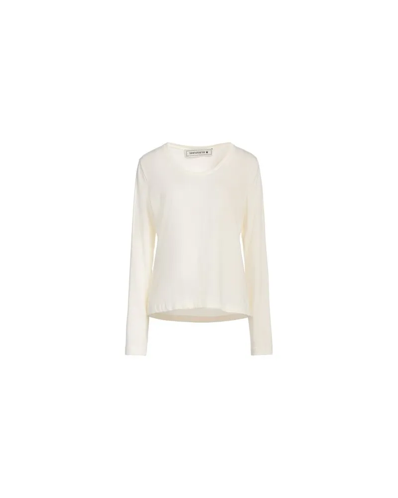 SHIRTAPORTER TOPS - T-shirtsauf YOOX.COM Cremeweiß