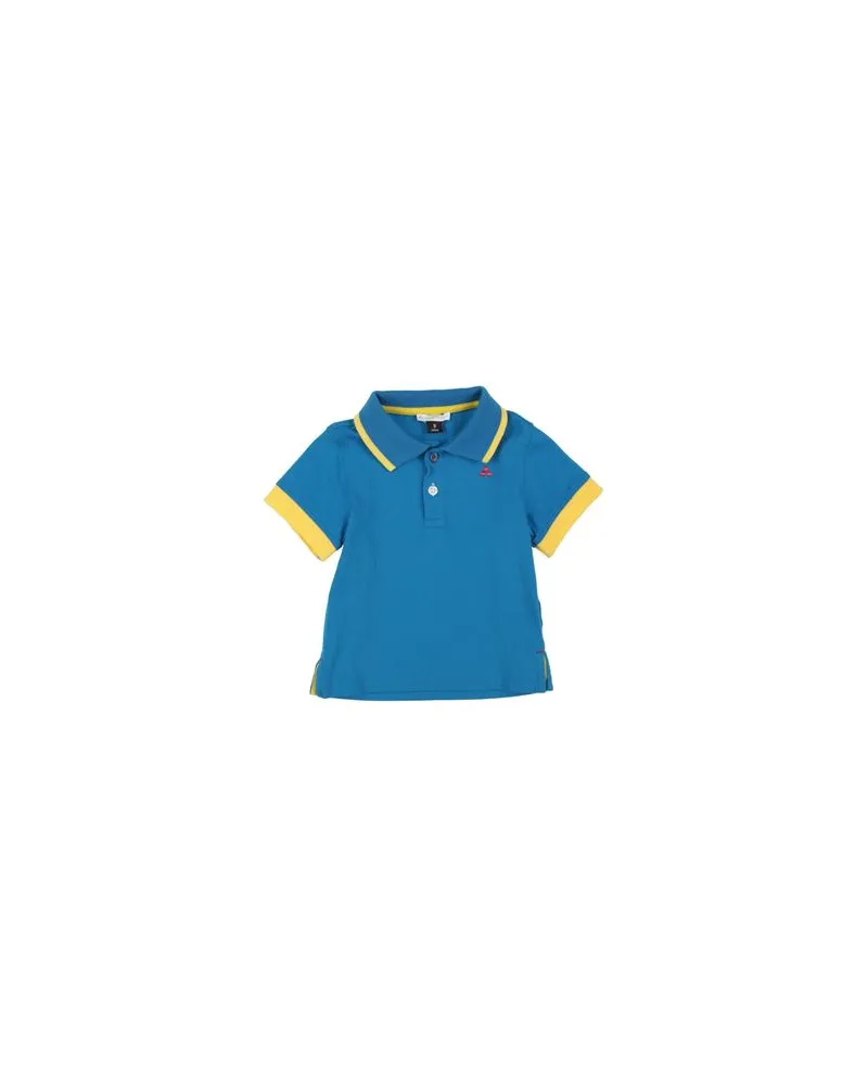 Peuterey TOPS - Poloshirtsauf YOOX.COM Blau