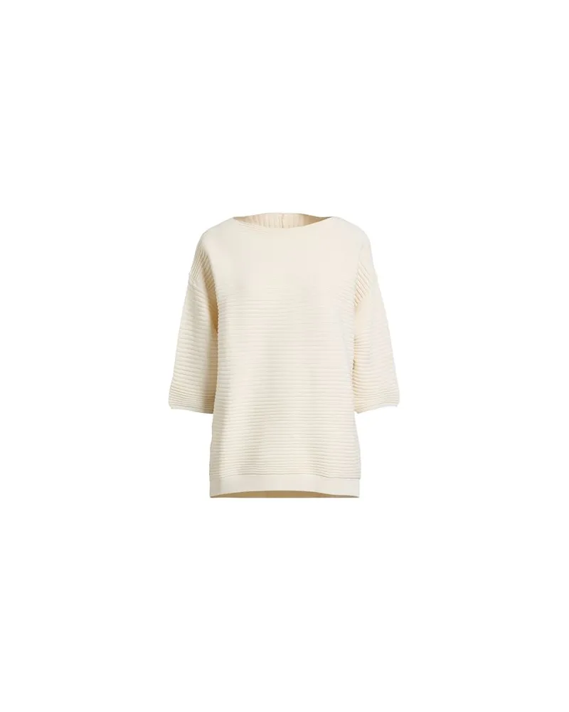 Roberto Collina STRICKWAREN - Pulloverauf YOOX.COM Cremeweiß