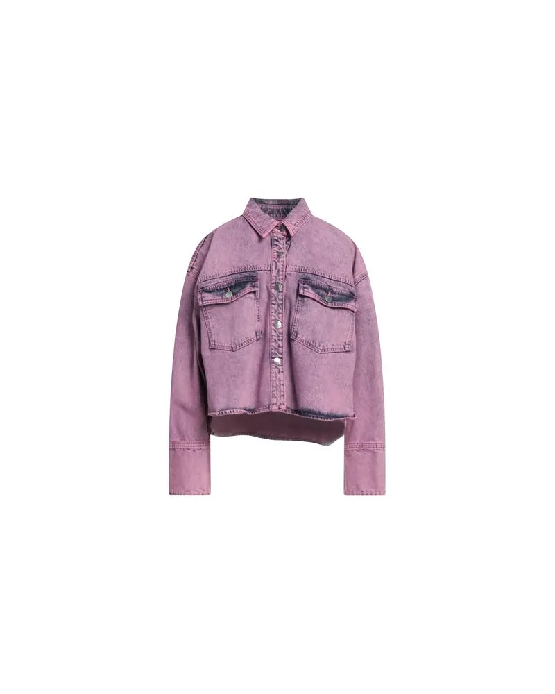 ROTATE Birger Christensen JACKEN & MÄNTEL - Jeansjacken/Mäntelauf YOOX.COM Rosa