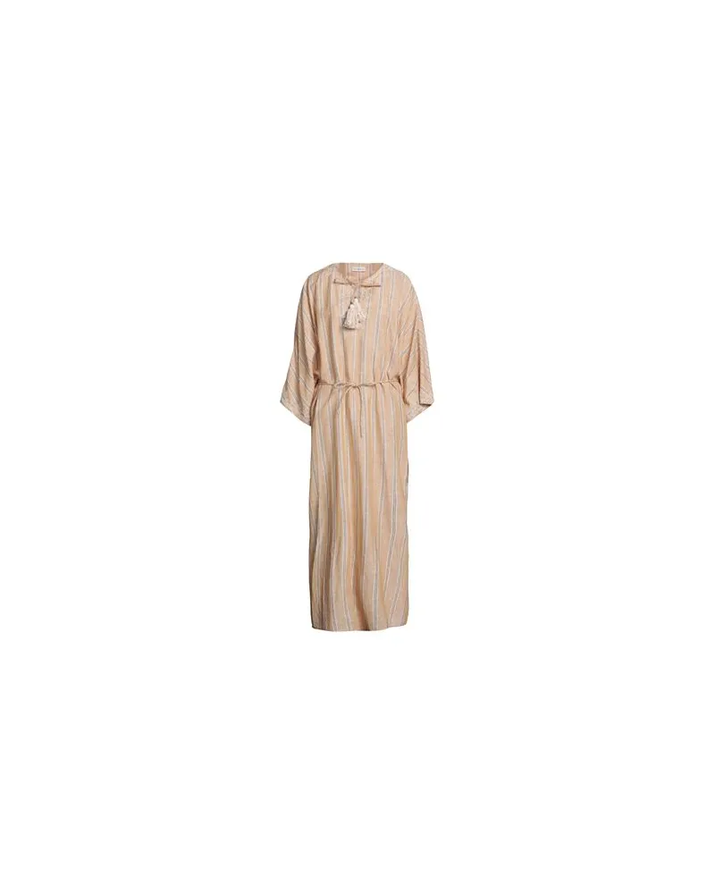 Tory Burch KLEIDER - Maxi-Kleiderauf YOOX.COM Beige