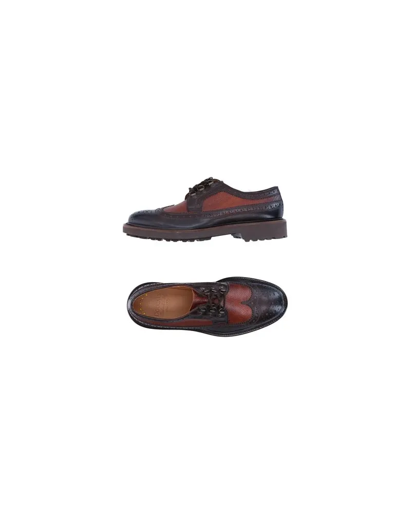 Doucal´s SCHUHE - Schnürschuheauf YOOX.COM Dunkelbraun