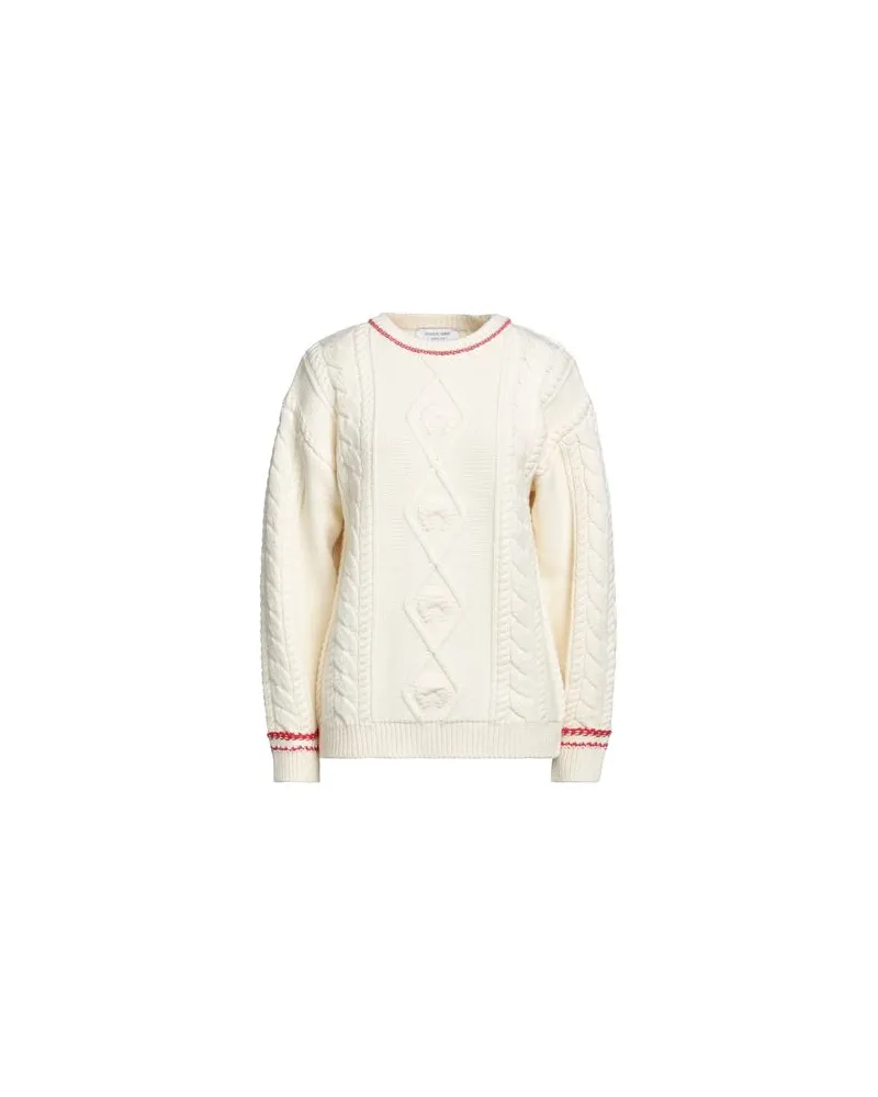 Marine Serre WHITE LINE - STRICKWAREN - Pulloverauf YOOX.COM Cremeweiß