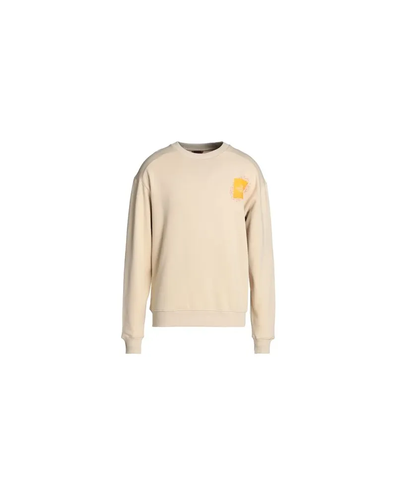 The North Face U GRAPHIC CREW  - TOPS - Sweatshirtsauf YOOX.COM Beige