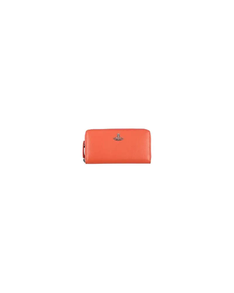 Vivienne Westwood Kleinlederwaren - Brieftaschenauf YOOX.COM Orange