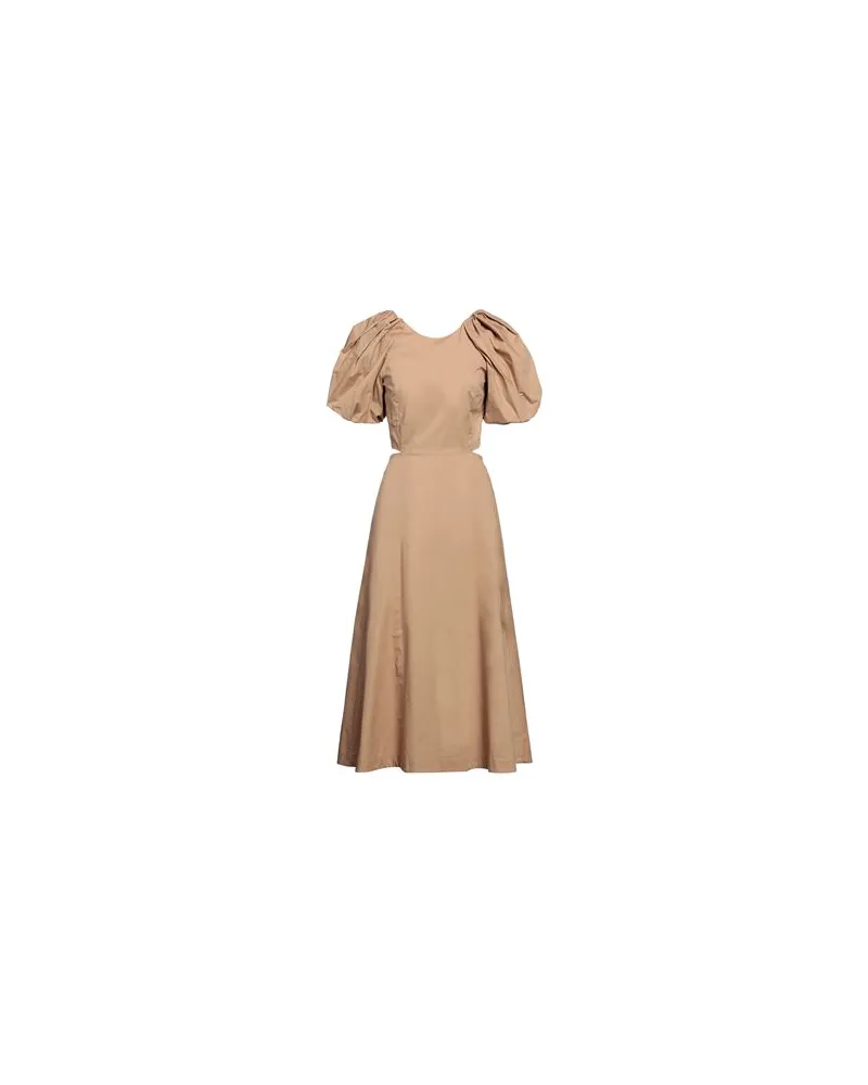 Pinko KLEIDER - Maxi-Kleiderauf YOOX.COM Kamel