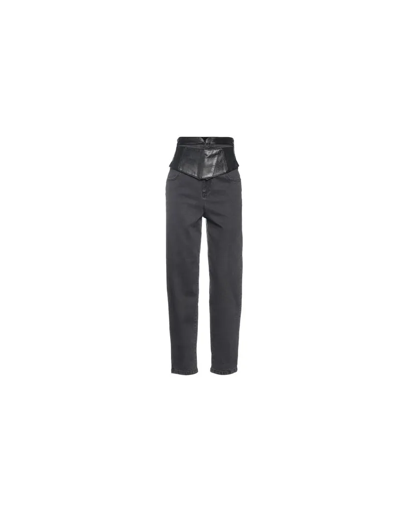 Pinko HOSEN & RÖCKE - Jeanshosenauf YOOX.COM Schwarz