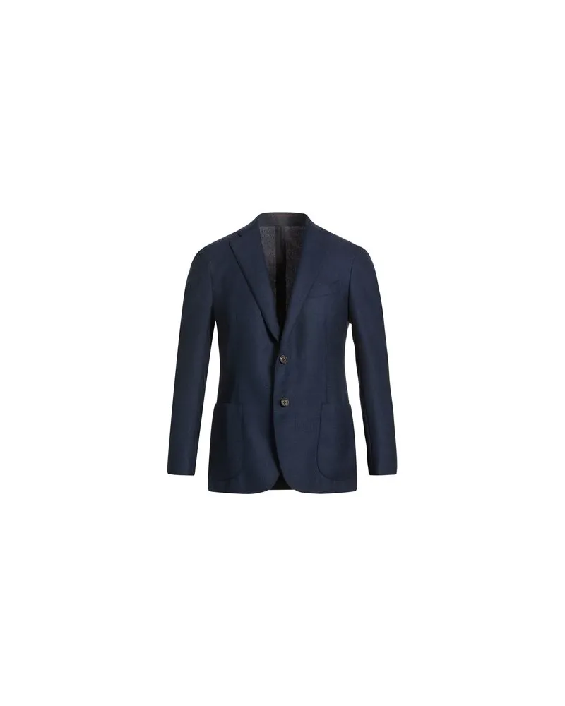Bagnoli Sartoria Napoli ANZÜGE und CO-ORDS - Blazersauf YOOX.COM Marineblau