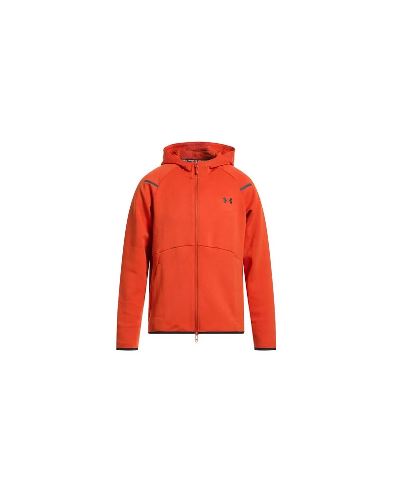 Under Armour TOPS - Sweatshirtsauf YOOX.COM Rostrot