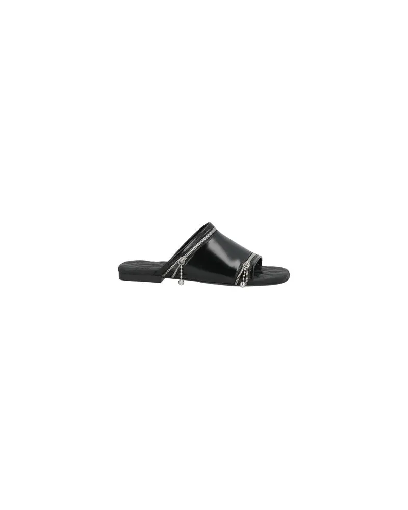 Burberry SCHUHE - Sandalenauf YOOX.COM Schwarz