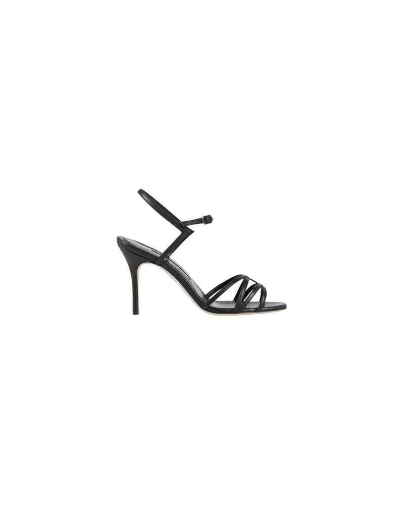 Manolo Blahnik SCHUHE - Sandalenauf YOOX.COM Schwarz