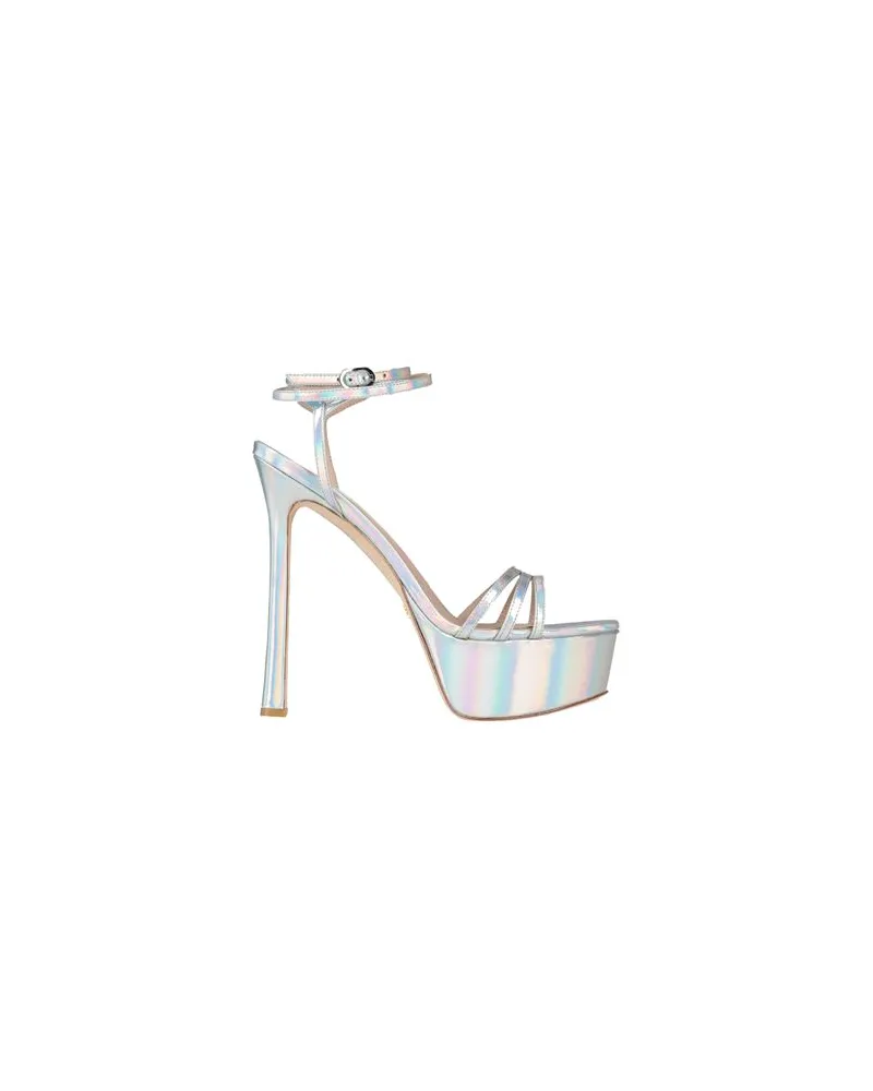 Stuart Weitzman SCHUHE - Sandalenauf YOOX.COM Silber