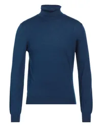 Heritage Rollkragenpullover Blau